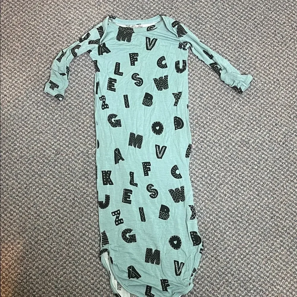 Posh Peanut Alphabet Sleep Gown 0-3 months